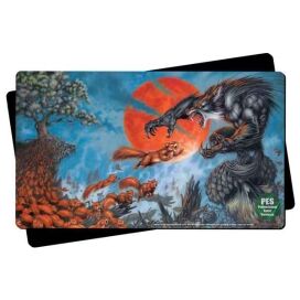14x24x1/16" rush fabric counter mats/playmats