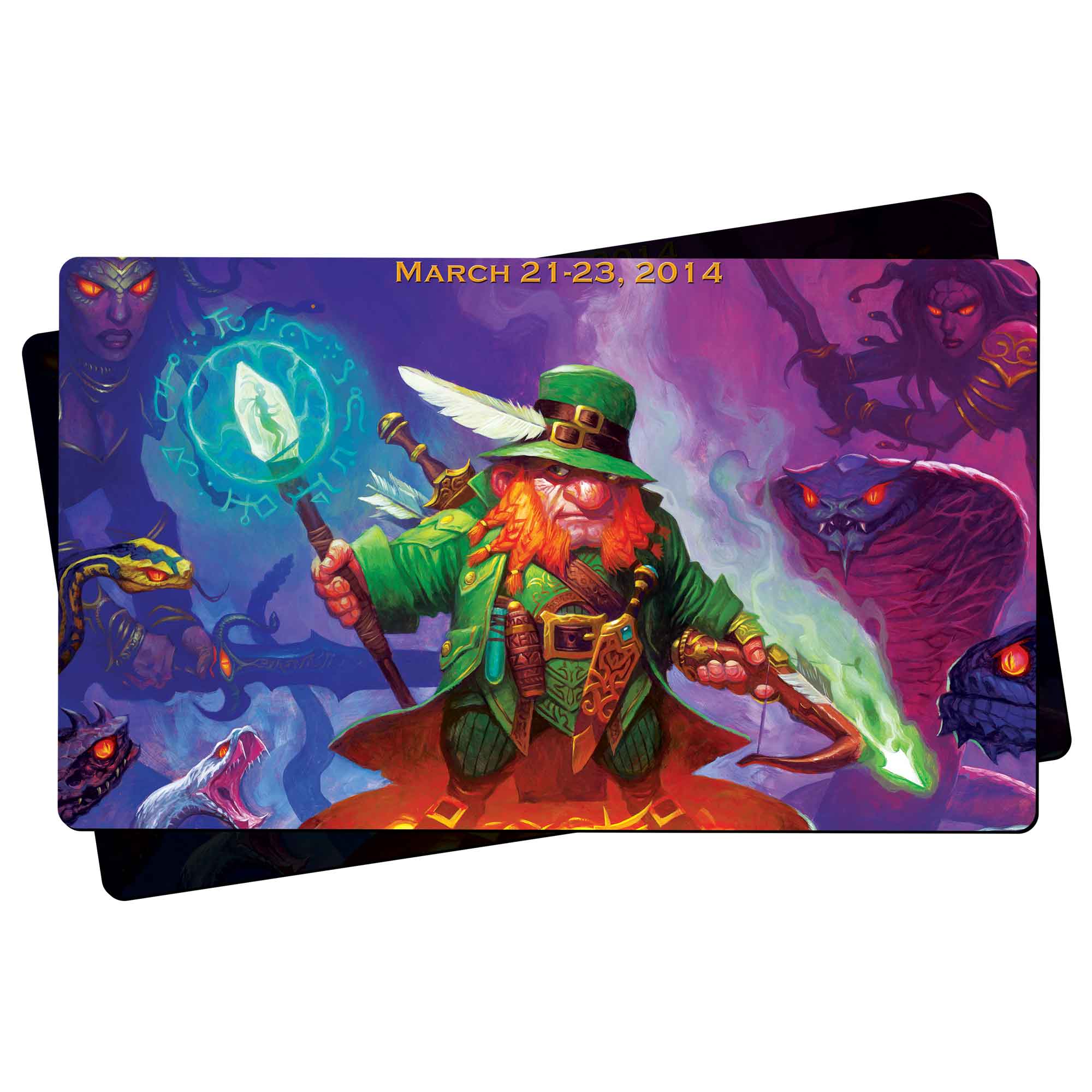 14x24x1/16" most popular custom playmats