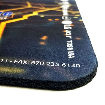 8” Round Soft Top Mouse Pads 1/4" - Image 4