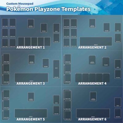 Custom Pokemon Playmats | One Player: 14"x24" | Thickness: 1.5mm - Image 2