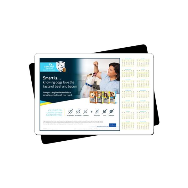 13x19x1/8" heavy duty counter mats with rubber backing