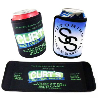 beverage wrap velcro closure