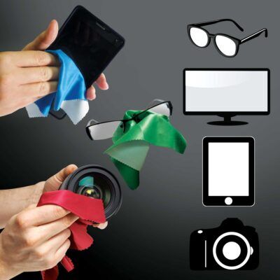 1 Sided Custom Cleaning Cloth | RUSH - Image 3