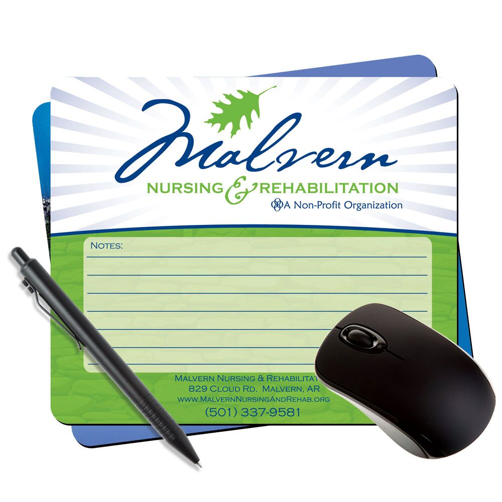 7.25x8.5" 24 page custom mouse paper, single design