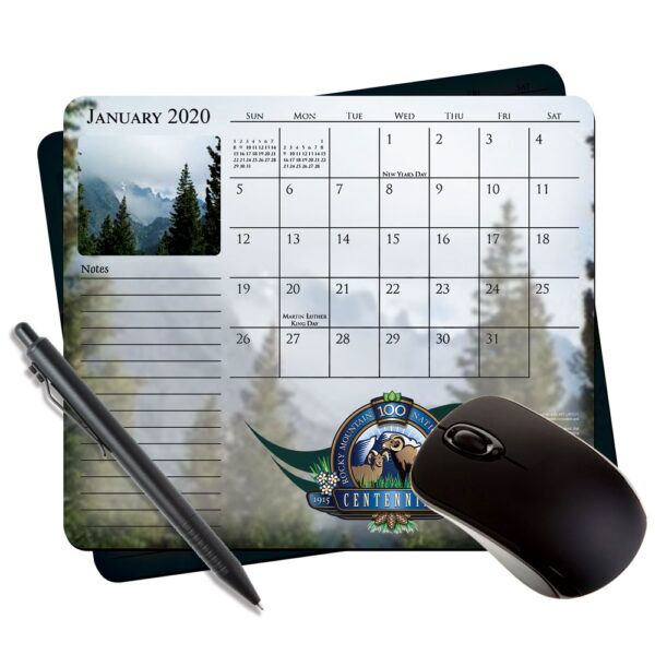 7.25x8.5" 24 month calendar mouse paper
