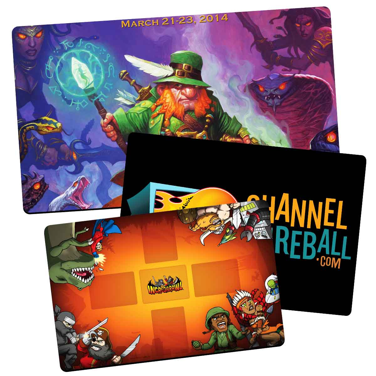 multi image 40 custom playmats starter kit