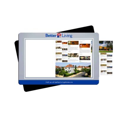 11x17x1/8" window counter mats with rubber backing