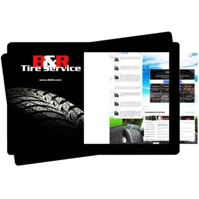 17x26x1/8" window counter mats with rubber backing