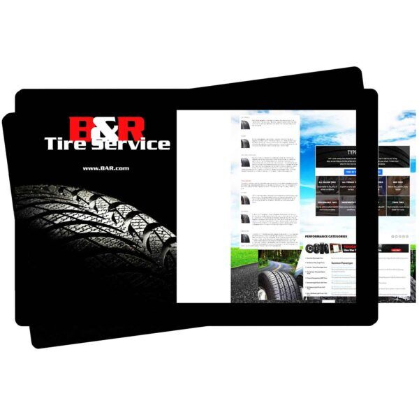 17x26x1/8" window counter mats with rubber backing