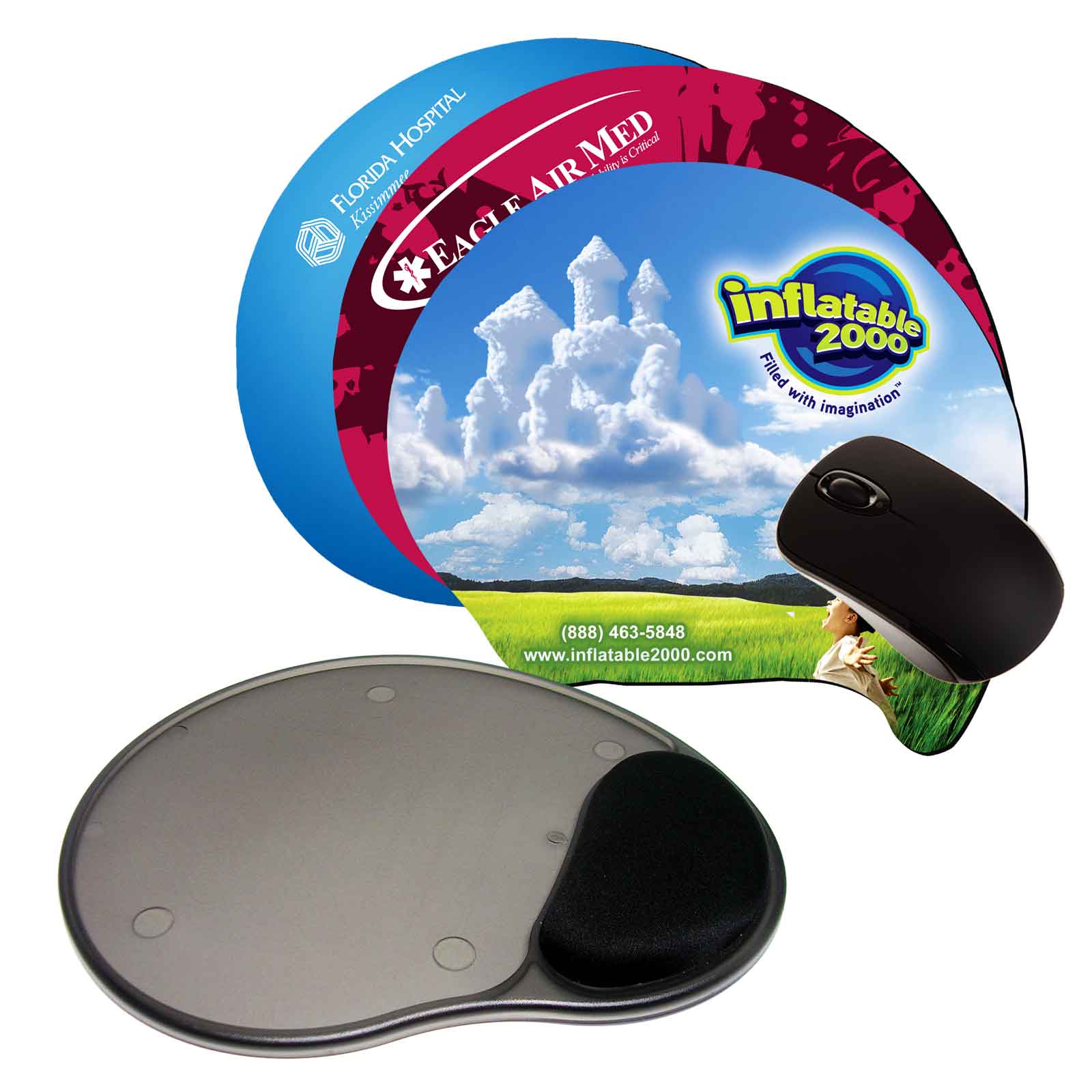 wrist rest custom mouse pads with tray