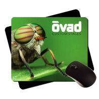 7.625x9.25x1/8" large fabric mouse pad, rush