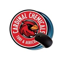 8" round customized mouse pads ultra thin