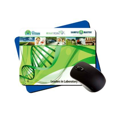 6x8" hard top mouse pads peel n' place