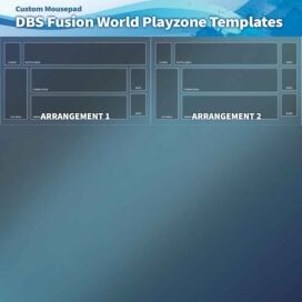 all available playzone arrangement templates for dragon ball fusion