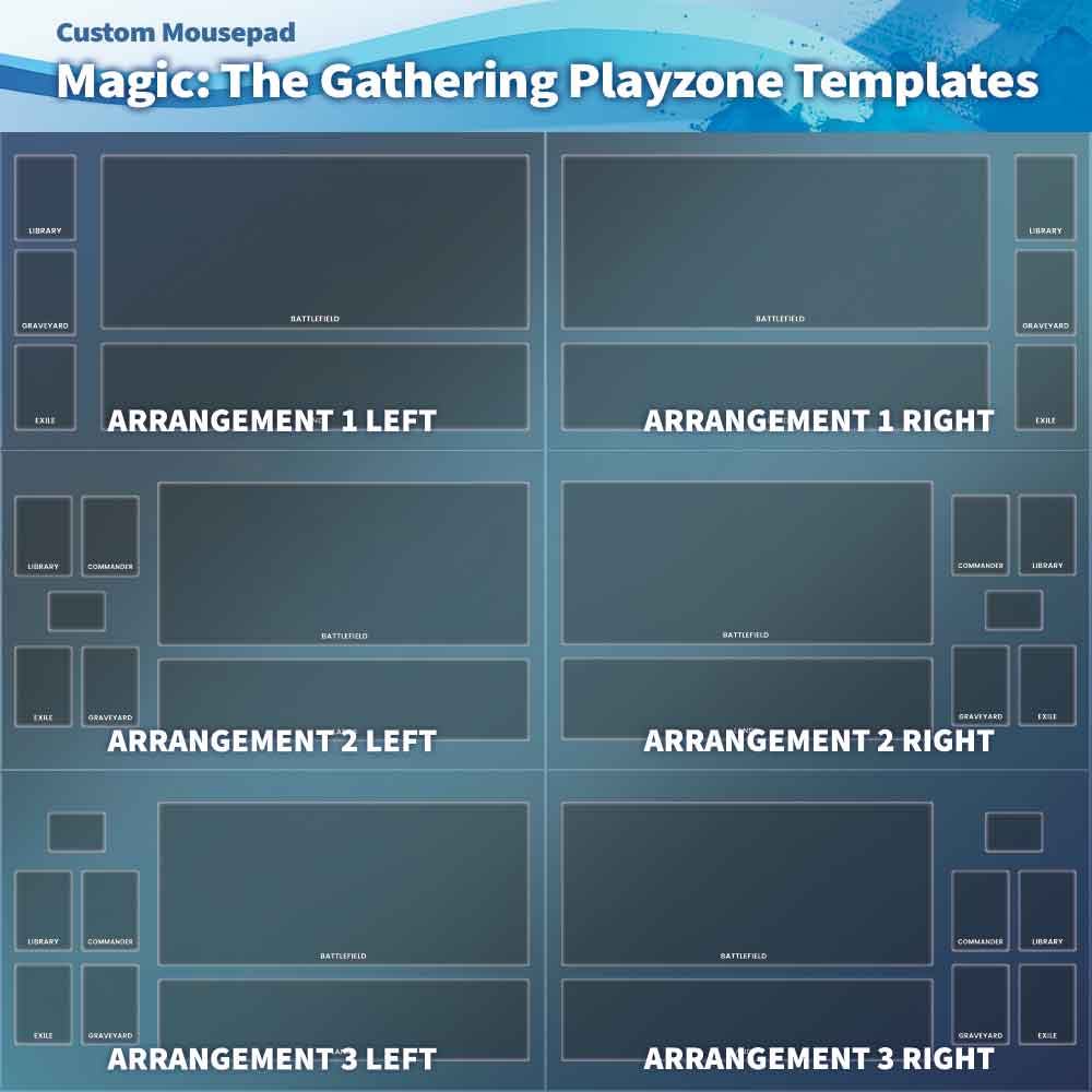 magic playzone template overview of all available arrangements page1