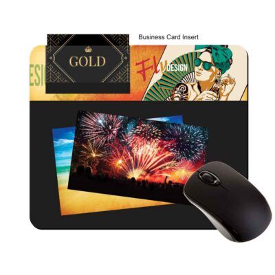 8x9.5x1/16" lift top insert mouse pads with rubber backing