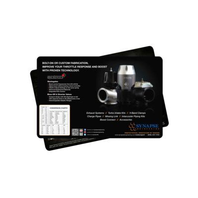 11x17x1/8" fabric counter mats