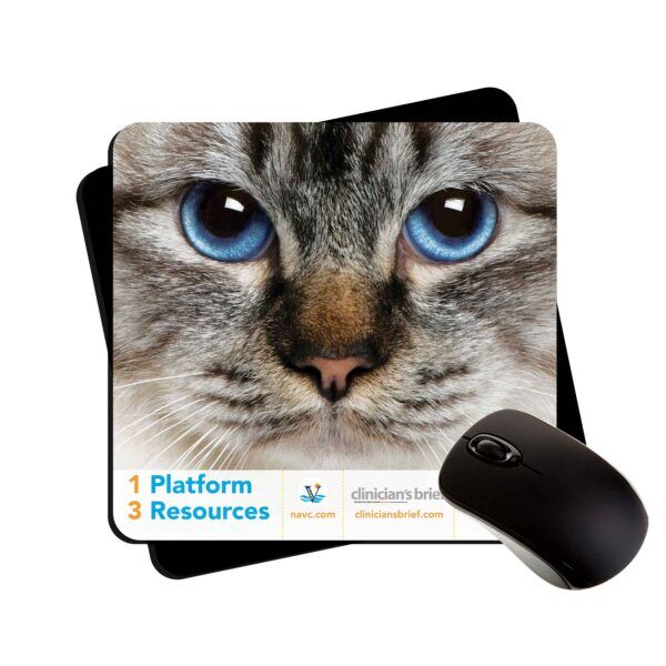 7.5x8x1/16" custom hard top mouse pads with rubber backing