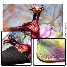 14x24x1/16" stitched edge custom playmats