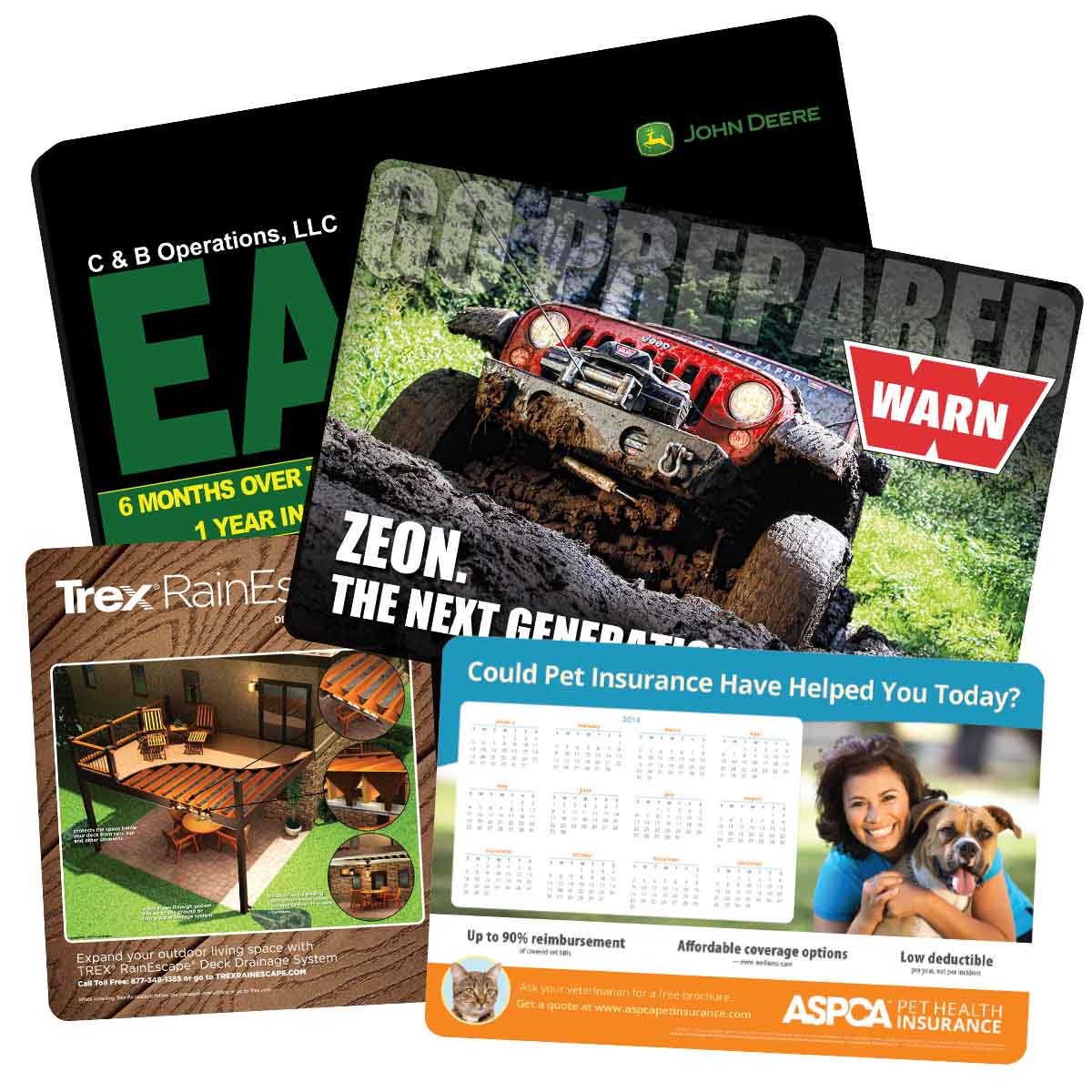 custom counter mats