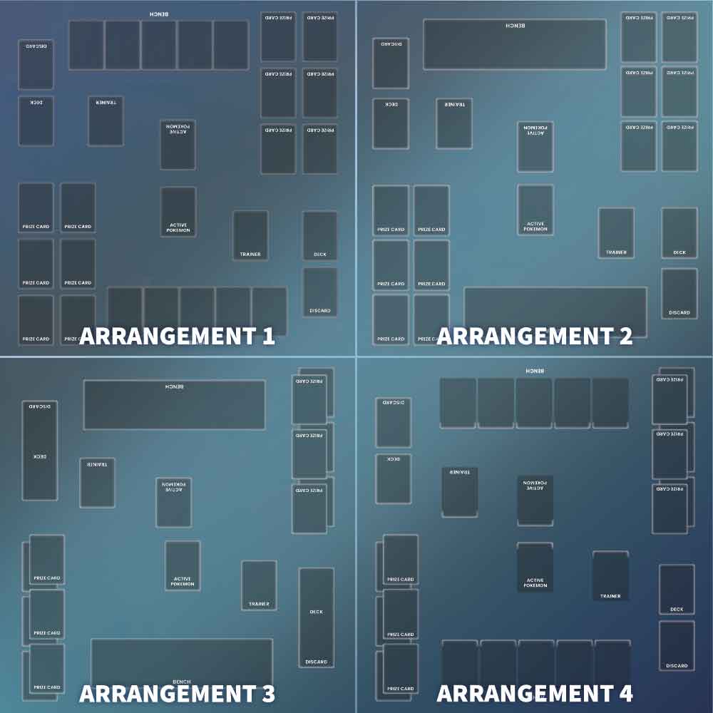 pokemon playzone template overview of all available arrangements