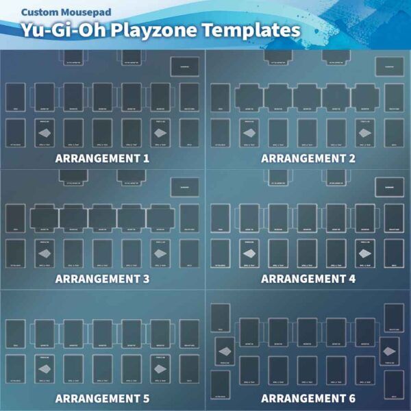 yugioh playzone templates overview of all available arrangements page1