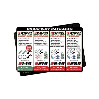 12x18x1/16" low profile counter mats