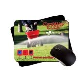 Small Plastic Mouse Pad | RUSH, 6"x8" 1/8" Foam - Image 1