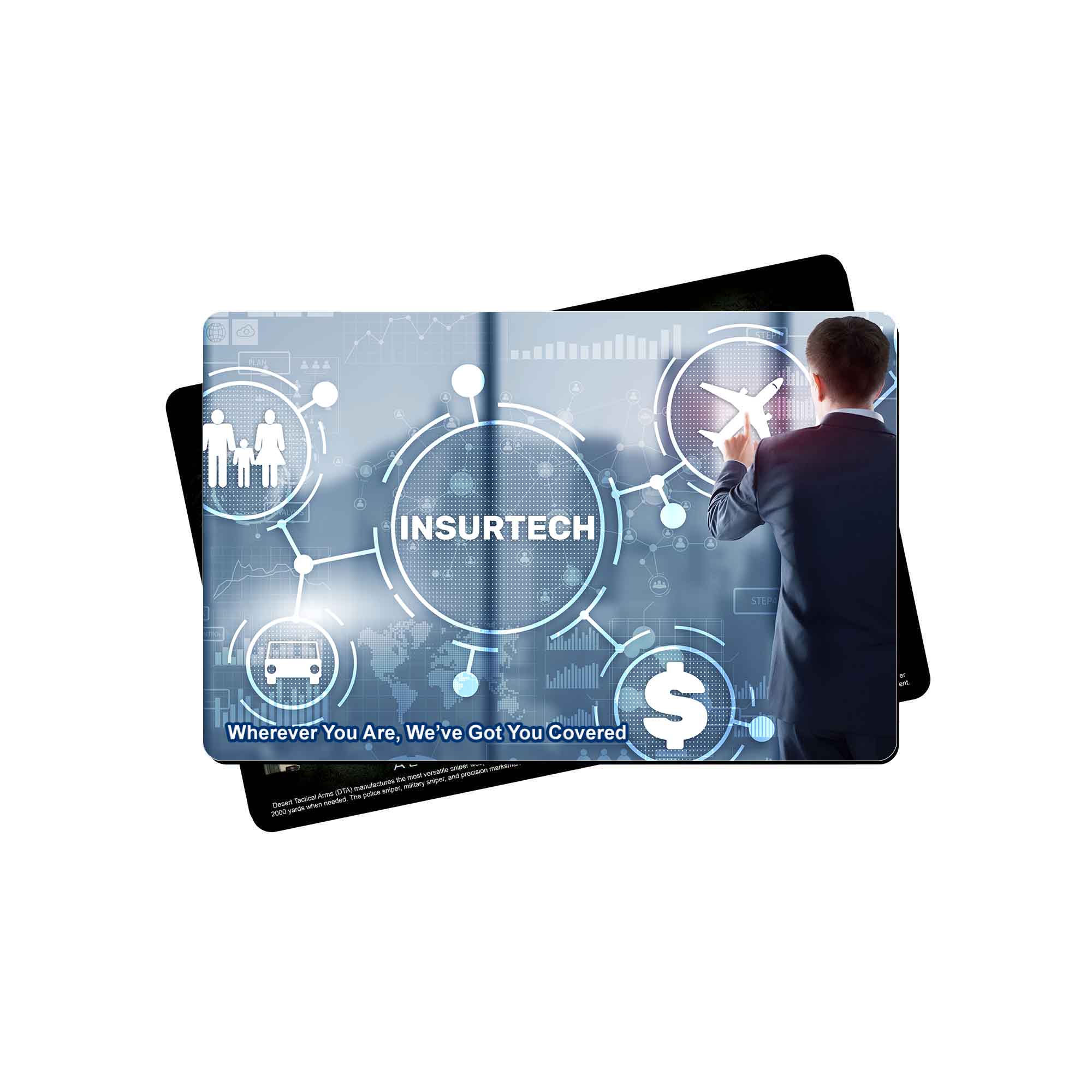 11x17x1/16" fabric counter mats